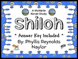 Shiloh (Phyllis Reynolds Naylor) Novel Study / Comprehensi