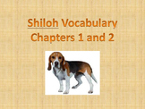 Shiloh Vocabulary Pack