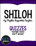 Shiloh by Phyllis Reynolds Naylor: 15 Quizzes