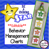 Shining Star Behavior Charts, Calendars & Rewards - EDITABLE