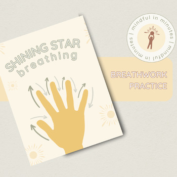 Preview of Shining Star Breathing: A Mindful Breathwork Activity for Teachers and Kids