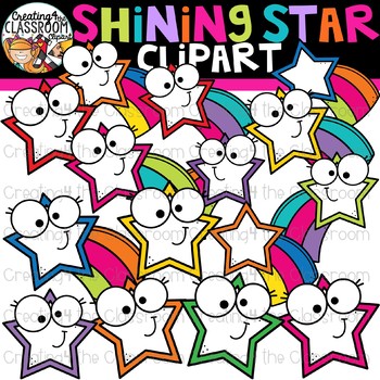 Shining Stars Clipart Stars Clipart By Creating4 The Classroom