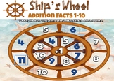 Ship's Wheel Addition Facts 1-10