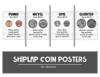 Preview of Shiplap Coin Posters