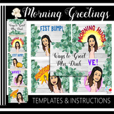 Shiplap Morning Greeting Signs (Editable Templates & Instr
