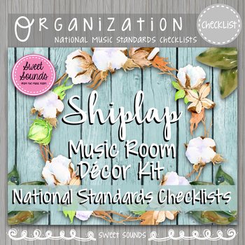 Preview of National Core Arts Standards - Music Checklists - Shiplap