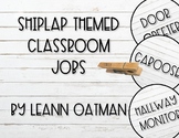Shiplap Themed Classroom Jobs