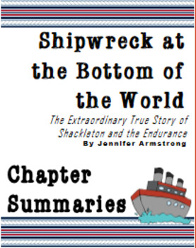 Preview of Shipwreck at the Bottom of the World: Chapter Summaries