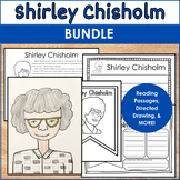 Shirley Chisholm Bundle - Reading Passages, Writing Activi