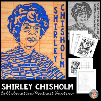Preview of Shirley Chisholm Collaboration Poster for Women's History Month