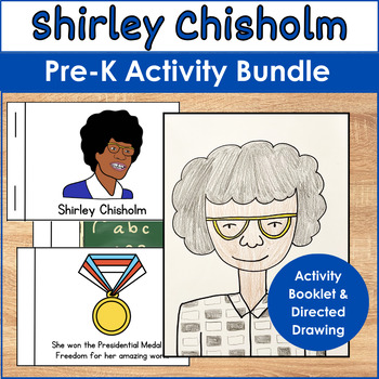 Preview of Shirley Chisholm Pre-K Activity Bundle