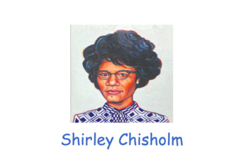 Preview of Shirley Chisholm Story with 2 Communication Boards