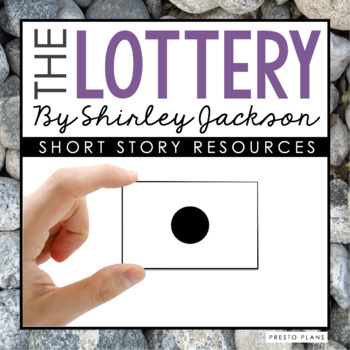 Preview of The Lottery by Shirley Jackson - Short Story Slides, Assignments, and Activities