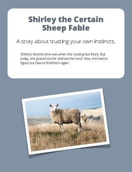 Preview of Shirley the Certain Sheep Fable