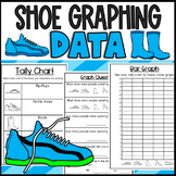 Shoe Graphing Book/ Worksheets: Fun Data Activity