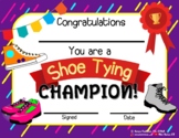 Shoe Tying Certificate