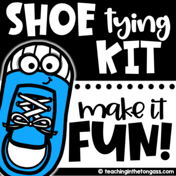 Preview of Tie Shoes Printables Shoe Tying Club