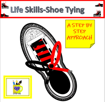 Preview of Shoe Tying- Life Skills Distance Learning