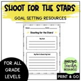 Shoot For the Stars Goal Setting Resources - Perfect for B