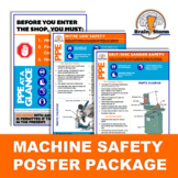 Shop Machine Safety Posters