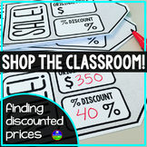 Shop the Classroom! Editable Sale Tags for Percent Change