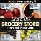 Shop the Grocery Store! Percent Discounts Digital Activity