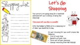 Shopping List - Educating how to shop within a budget!