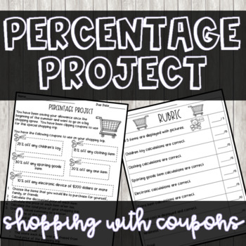 Preview of Shopping Percentage Project