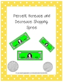 Shopping Spree- Percent Increase and Decrease