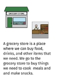 Shopping at the Grocery Store Social Story