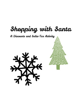 Preview of Shopping for Santa: Percent Discount and Sales-Tax Activity
