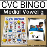 CVC Words Spelled with Vowel a | Bingo Game