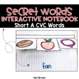 Short A CVC Interactive Word Work