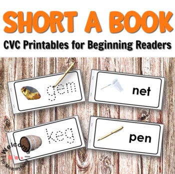 Preview of Short A CVC Printables - A Book for Reading and Writing