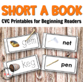 Short A CVC Printables - A Book for Reading and Writing