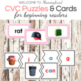 Short A CVC Printables Bundle: Puzzles, Cards, and Word List