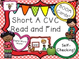 Short A CVC Read & Click Boom Task Cards!