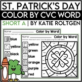 Short A Color by CVC Word for St. Patrick's Day