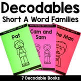 Short A Decodable Books | Word Families
