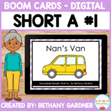 Short A Decodable Reader #1 - Boom Cards - Distance Learni