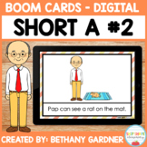 Short A Decodable Reader #2 - Boom Cards - Distance Learni