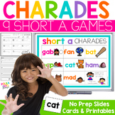 Short A Decodable Words | Short Vowel Word Families Charad