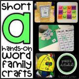 Short Vowel A Hands-On Word Family Crafts