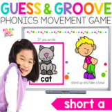 Short A Movement Game | Short A Worksheets | Guess and Gro