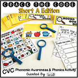 Short A Phonemic Awareness & Phonics Activity - Crack the Code