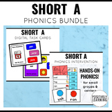 Short A Phonics Hybrid Bundle | Print and Digital Centers