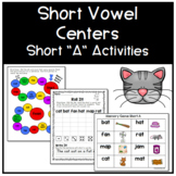 Short Vowel Centers - Short A Activities