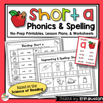 Preview of FREE Short A CVC Worksheets, UFLI Lesson 35, First Grade Wonders Unit 1, Week 1