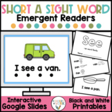 Short A CVC Word Emergent Reader | Sight Word Sentences Di