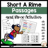 Short A Vowel Passages and Rime Activities | Onset & Rime 